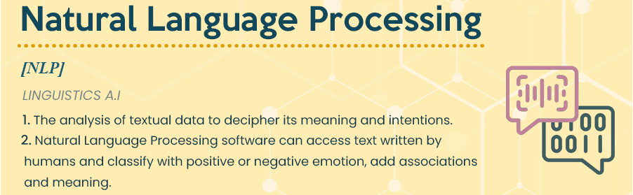 NATURAL LANGUAGE PROCESSING