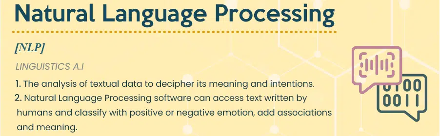 NATURAL LANGUAGE PROCESSING